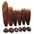 cheap Ombre Hair Weaves-6 Bundles Brazilian Hair Straight Virgin Human Hair Natural Color Hair Weaves / Hair Bulk 8-12 inch Human Hair Weaves Human Hair Extensions Women&#039;s