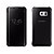 olcso Mobiltelefon tokok &amp; Képernyő védők-Case Kompatibilitás Samsung Galaxy S6 edge plus / S6 edge / S6 Automatikus készenlét / ébresztés / Tükör / Flip Héjtok Egyszínű PC