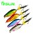 cheap Fishing Lures &amp; Flies-Afishlure New Colorful Painted Long Metal Spoon with Treble Hook and Feather Tails 10g 3/8 Ounce 4pcs/lot 4 Colors