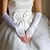 cheap Party Gloves-Satin Elbow Length Glove Bridal Gloves