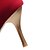 baratos Botas de mulher-Feminino Sapatos Courino Inverno Salto Agulha Botas Cano Alto Com Para Casual Festas &amp; Noite Social Preto Vermelho Azul
