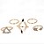 cheap Rings-Women&#039;s - Alloy Personalized 6 / 7 / 8 Silver / Golden For Wedding / Party / Daily / Rhinestone