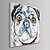 cheap Animal Paintings-Oil Painting Hand Painted - Pop Art Comtemporary Stretched Canvas