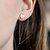 cheap Earrings-Women&#039;s Drop Earrings Jacket Earrings Heart Love Ladies European Simple Style Earrings Jewelry Golden / Silver For Daily Casual