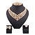 cheap Jewelry Sets-Women&#039;s Jewelry Set Cross Fashion Earrings Jewelry For Wedding Party / Rings / Necklace / Bracelets &amp; Bangles