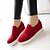 cheap Women&#039;s Slip-Ons &amp; Loafers-Women&#039;s Shoes Leatherette Wedge Heel Wedges / Heels / Round Toe Loafers Outdoor / Office &amp; Career / Casual Black