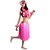 billige Etniske og kulturelle kostymer-Hawaiisk Herre Dame Cosplay Kostumer Party-kostyme Til PVC Ensfarget Halloween Karneval Kjole Hodeplagg BH / Armbånd / Halskjeder / Armbånd / Halskjeder