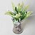 billiga Artificiell Blomma-Polyester Hyacinth Konstgjorda blommor