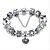 cheap Bracelets-Snake Strand Bracelet - Charm Vintage Cute Party Casual Beaded White Dark Blue Pink Bracelet For