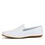 abordables Chaussures Sans Lacets &amp; Mocassins Homme-Homme Chaussures Similicuir Printemps / Eté / Automne Confort Talon Plat Blanc / Noir