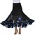 cheap Ballroom Dancewear-Ballroom Dance Tutus &amp; Skirts Women&#039;s Performance Crepe Draping Skirt