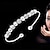 billiga Trendiga smycken-Dam Armringar Armband Grundläggande Mode Armband Smycken Silver Till Bröllop Bal