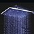 levne LED sprchové hlavice-Contemporary Rain Shower Chrome Feature - LED / Rainfall, Shower Head