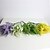 baratos Flor artificial-Ramo Seda Isopor Plástico Plantas Flor de Mesa Flores artificiais