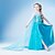 cheap Movie &amp; TV Theme Costumes-Princess Fairytale Cosplay Costume Movie Cosplay Vacation Dress Blue Dress Christmas Halloween New Year Chiffon