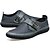 preiswerte Herrenpantoletten &amp; -slipper-Herrn Loafers &amp; Slip-Ons Komfort Schuhe Sportlich Normal Kleid Leder Tüll Grün Braun Grau Frühling Sommer Herbst / Draussen / Büro &amp; Karriere / EU40