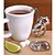 billige Kaffe og te-Rustfritt Stål Manuell 1pc Tesil