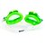 Недорогие Очки для плавания-плавательные очки Водонепроницаемость Регулируемый размер Для Детские силикагель Поликарбонат зеленый розовый синий зеленый розовый синий