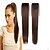 abordables Pelucas-Cross Type Coletas Pelo sintético Pedazo de cabello La extensión del pelo Recto / Corte Recto