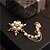 お買い得  ブローチ-新しい到着のファッションジュエリーの人気の真珠の花の煮汁