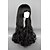 cheap Lolita Wigs-Lolita Wigs Sweet Lolita Dress Black Lolita Lolita Wig 28 inch Cosplay Wigs Solid Colored Wig Halloween Wigs