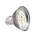 voordelige Gloeilampen-2 W LED-spotlampen 200-250 lm GU4 (MR11) MR11 9 LED-kralen SMD 5730 Decoratief Koel wit 12 V / CE / RoHs