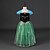 tanie Sukienki-Dziewczyny &#039; Krótkie rękawy Solidne kolory Grafika drukowana 3D Sukienki Sukienka Lato