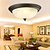 cheap Ceiling Lights-34.5 cm LED Flush Mount Lights Metal Glass Electroplated Vintage / Traditional / Classic / Country 110-120V / 220-240V / E26 / E27