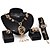 cheap Old Flash Sale-Lucky Doll Women&#039;s Luxury Gem 18K Gold Plated Necklace &amp; Earrings &amp; Bracelet &amp; Ring Jewelry Sets