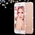 cheap Cell Phone Cases &amp; Screen Protectors-Case For Apple iPhone 8 Plus / iPhone 8 / iPhone 7 Plus Rhinestone / Transparent Back Cover Solid Colored Soft TPU
