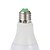 Χαμηλού Κόστους Λάμπες-7W E26/E27 LED Λάμπες Σφαίρα A60(A19) 1 leds COB Θερμό Λευκό Ψυχρό Λευκό 600-700lm 6000K AC 100-240V