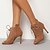 cheap Women&#039;s Heels-Women&#039;s Shoes Fleece Stiletto Heel Peep Toe  Heels Party &amp; Evening / Dress Black / Almond