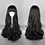 cheap Lolita Wigs-Lolita Wigs Sweet Lolita Dress Black Lolita Lolita Wig 28 inch Cosplay Wigs Solid Colored Wig Halloween Wigs
