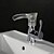 cheap Bathroom Sink Faucets-Bathroom Sink Faucet - LED Chrome Deck Mounted Single Handle One Hole / Brass