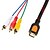 ieftine Cabluri HDMI-1.5m 5ft v1.3 masculin la 3rca masculin video audio av cablu