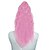 cheap Hair Pieces-Pink Synthetic Ponytail Straight Cross Type Ponytail 24inch gram Medium(90g-120g) Quantity