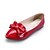 cheap Girls&#039; Shoes-Girls&#039; Shoes Leatherette Spring / Summer / Fall Comfort Flats Bowknot for Black / Red / Pink