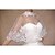 cheap Wraps &amp; Shawls-Sleeveless Capelets Tulle Wedding Wedding  Wraps With Crystal / Lace / Appliques