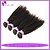 abordables Tissages cheveux naturels-Tissages de cheveux humains Cheveux Brésiliens Très Frisé 6 Mois 3 Pièces tissages de cheveux