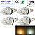 baratos Lâmpadas-E14 Luzes de LED em Vela C35 3 leds LED de Alta Potência Decorativa Branco Quente Branco Frio 260lm 3000/6000K AC 220-240 AC 110-130V