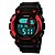 cheap Sport Watches-SKMEI Men&#039;s Sport Watch / Wrist Watch Alarm / Calendar / date / day / Chronograph Rubber Band Charm Black / Water Resistant / Water Proof / LCD / Two Years / Maxell626+2025