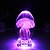 olcso Dísz- és éjszakai világítás-Valentin nap medúza izzás labda kristály kis éjszakai fény zenedoboz kreatív ajándék led lámpa