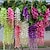 abordables Décoration de vacances-polyester simple style vigne mur fleur vigne 1pc 110cm