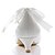 abordables Chaussures de mariée-Femme Talon Bas Mariage Habillé Soirée &amp; Evénement Cristal Ruban Tissu élastique Eté Ivoire