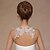 cheap Wraps &amp; Shawls-Sleeveless Collars Lace Wedding Wedding  Wraps With Crystal / Pearl