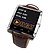 abordables Relojes inteligentes-caso de cuero de la venda de metal reloj inteligente 1.44 &quot;TFT Bluetooth v4.0 con podómetros registro de sueño