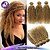 abordables Extensions Colorées-Lot de 4 Cheveux Brésiliens Bouclé Tissages de cheveux humains Tissages de cheveux humains Extensions de cheveux Naturel humains