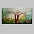 Недорогие Пейзажи-ручная роспись цветение дерева абстрактный пейзаж современная живопись маслом на холсте одной панели готовы повесить