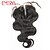 cheap Closure &amp; Frontal-From 8inch-20inch Natural Black Body Wave Human Hair Closure Medium Brown Swiss Lace 0.05gram/piece gram Cap Size