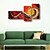 cheap Top Artists&#039; Oil paitings-Oil Painting Hand Painted - Abstract Modern Canvas Three Panels